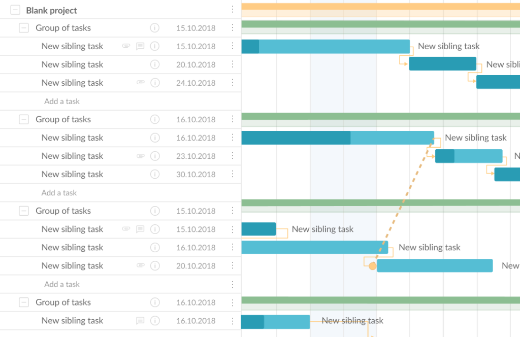 GanttPRO online Gantt chart software