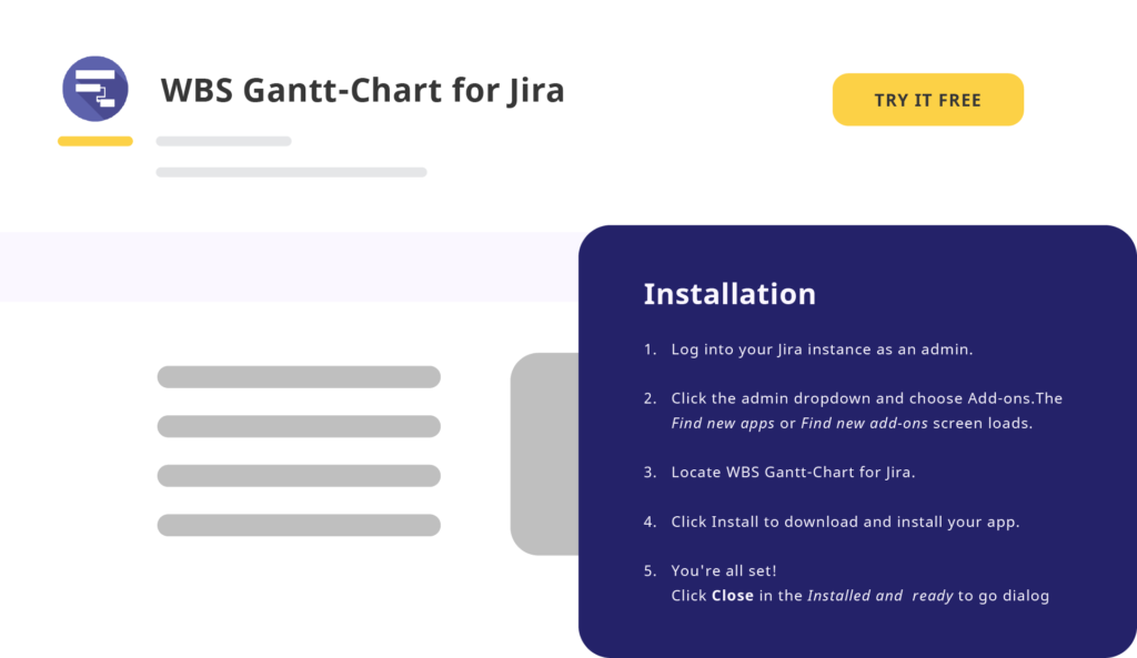 WBS Gantt Chart for Jira