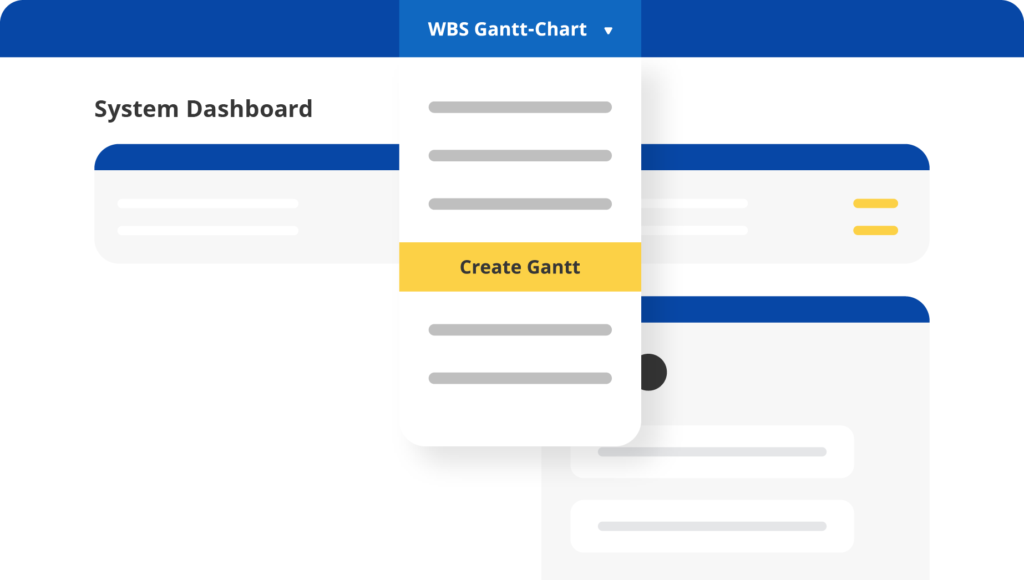 Create Gantt chart