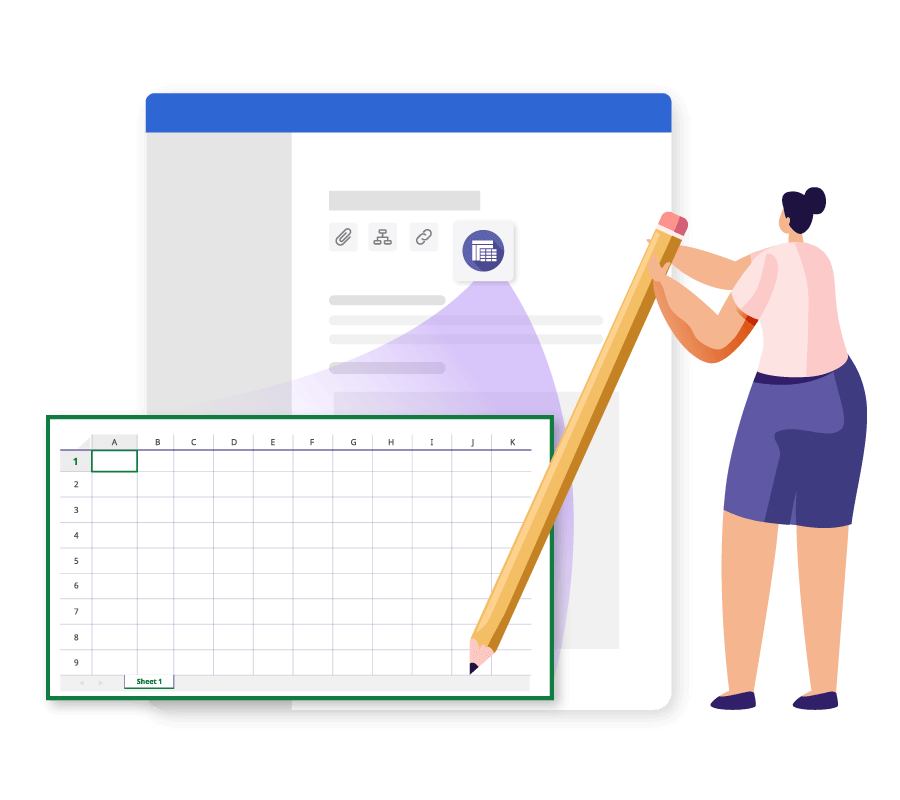 Create Excel-like tables