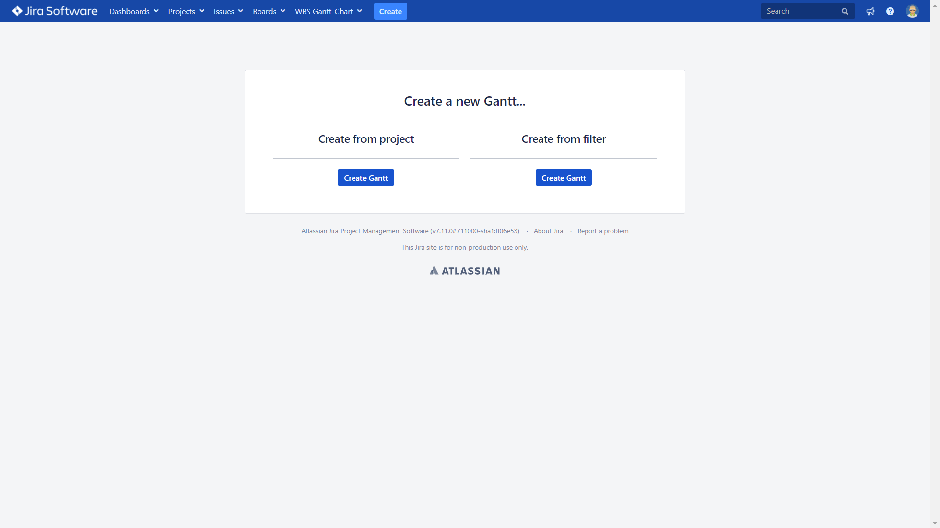 Create a Gantt chart screen on Jira. 