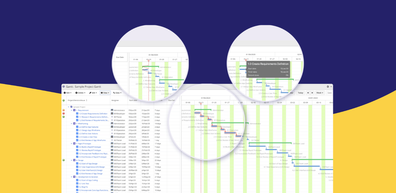 WBS Gantt-Chart for Jira screenshot.