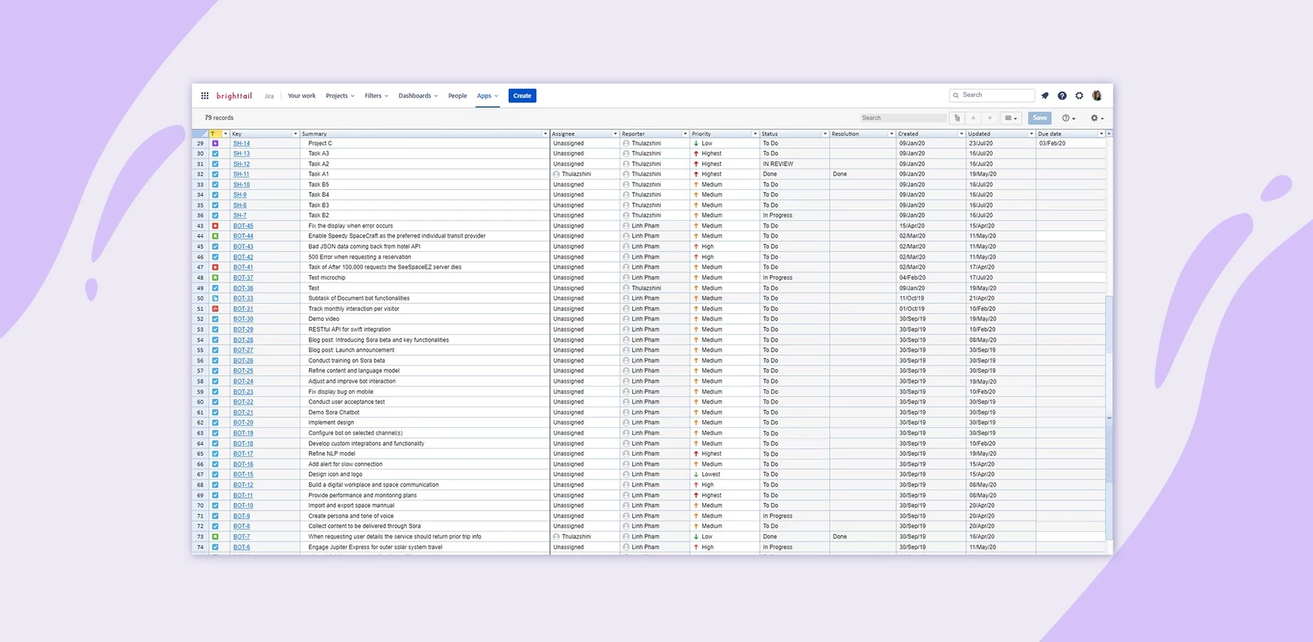 Excel-like Bulk Issue Editor for Jira