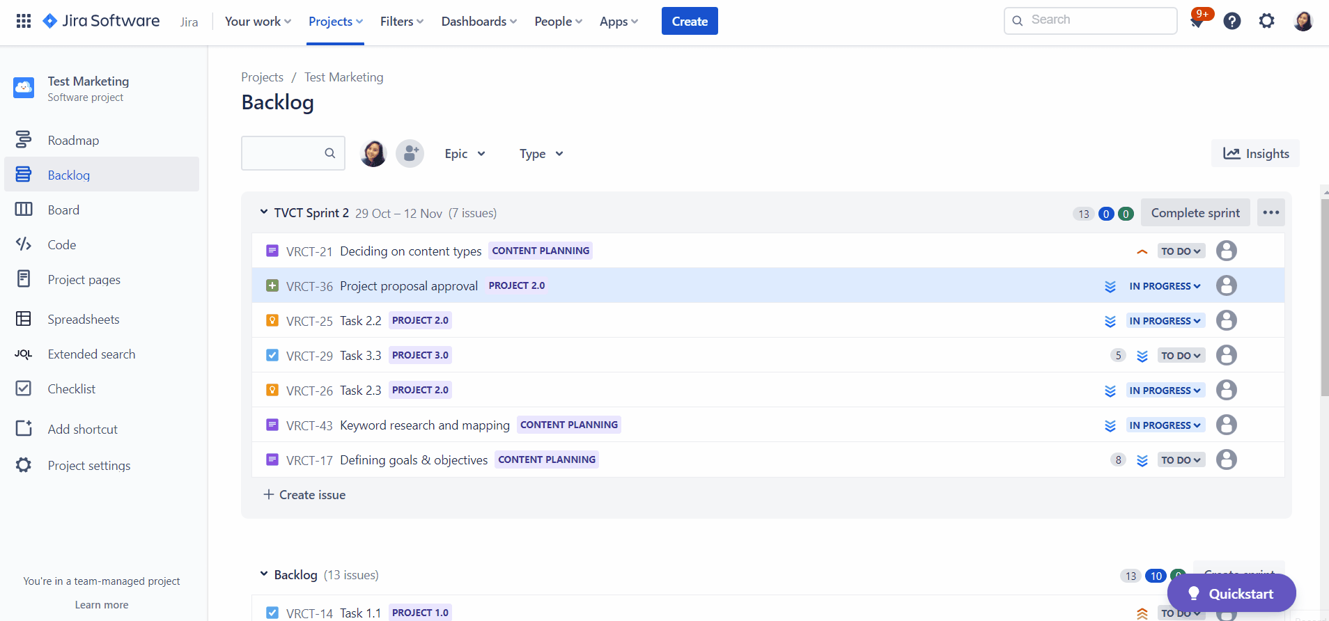 Update the priority level of the Jira issue.