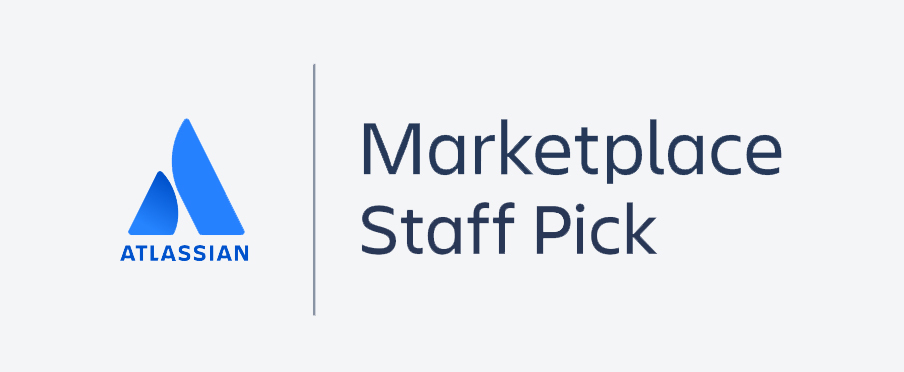 Atlassian Marketplace <br>Staff Pick
